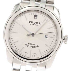 TUDOR Glamor date 53000 Silver Dial Automatic Boy's Watch_879255